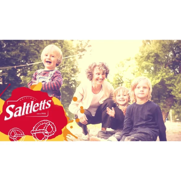 Lorenz Saltletts Mini Pretzel Snack Crispy Bite-Sized Sea Salt 150g