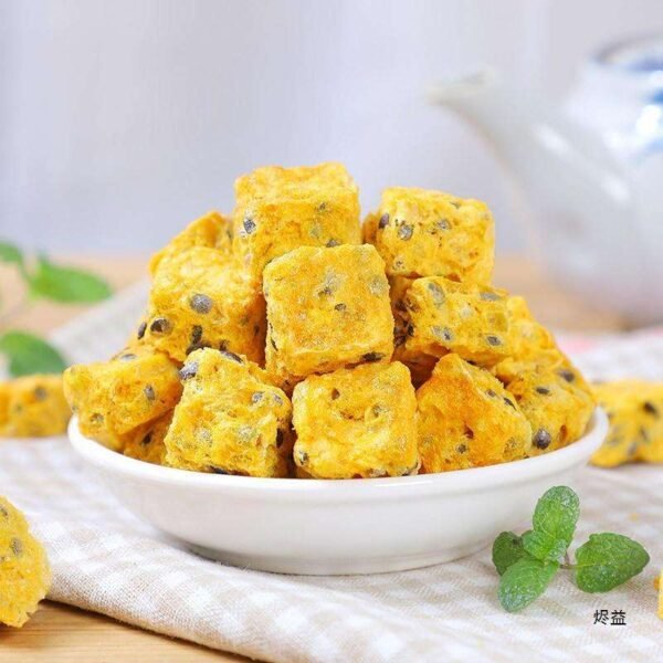 Factory Direct Wholesales Healthy Dried Passion Fruit Tea Sweet Sour Taste Flavor FD Drying Water Preservation Bulk Packaging