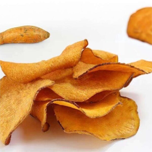 H294b042986034d0bb65aa0d74a038032W.jpg Healthy Crunch 100% Sweet Potato Vacuum-Fried Chips-Premium Fruit & Vegetable Snacks in Bag