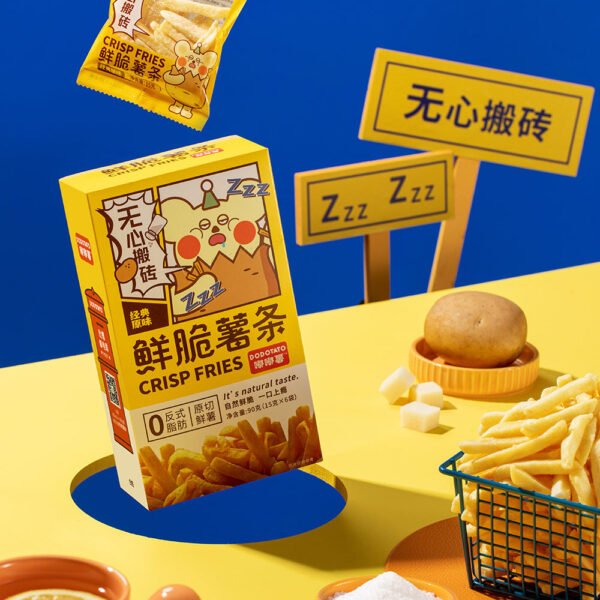 H57d9d5a08e574f8e8384e7fd67cd276dN.jpg Dodo Sweet Potato Original Cut Fried Potato Fries Mixed Flavor Semi-Soft Potato Chips 360g Inner Mongolia Satisfy Cravings Snack
Random flavors