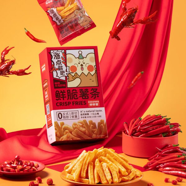 H63b1395c1d5848e89f38a4d88c9c0f804.jpg Dodo Sweet Potato Original Cut Fried Potato Fries Mixed Flavor Semi-Soft Potato Chips 360g Inner Mongolia Satisfy Cravings Snack
Random flavors