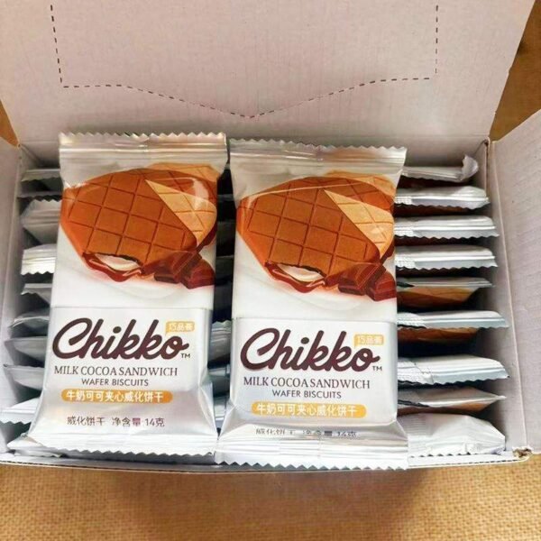 Bulk Supply Wholesale Chocolate Wafer Cookies Multi Flavor Chinese Sandwich Biscuits for Resale