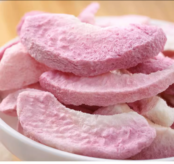 H7d9c8e316c4b44eb98d444c0597c39fcX.png Dehydrated Fruit No Additive Wholesale Snacks Freeze Dried Peach Slice