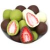 High Quality Biscuits Fruit Cookies Milk Flavor Candy and Chocolate Freeze Dry Strawberry