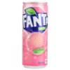 Hd7aa8e0b43144935a5f0341bce601f4b0.jpg White Peach Flavor Soft Drink Japan Fenta 250ML Carbonated Soda Water Aerated Water Sparkling Water Soft Drinks
