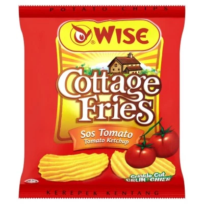 Wise Cottage Fries Potato Chips Tomato Ketchup 60g