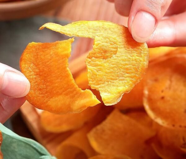 Healthy Crunch Sweet Potato Vacuum-Fried Chips