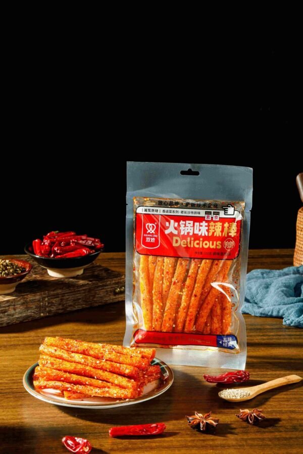 Chinese Halal Spicy Latiao Gluten Snack