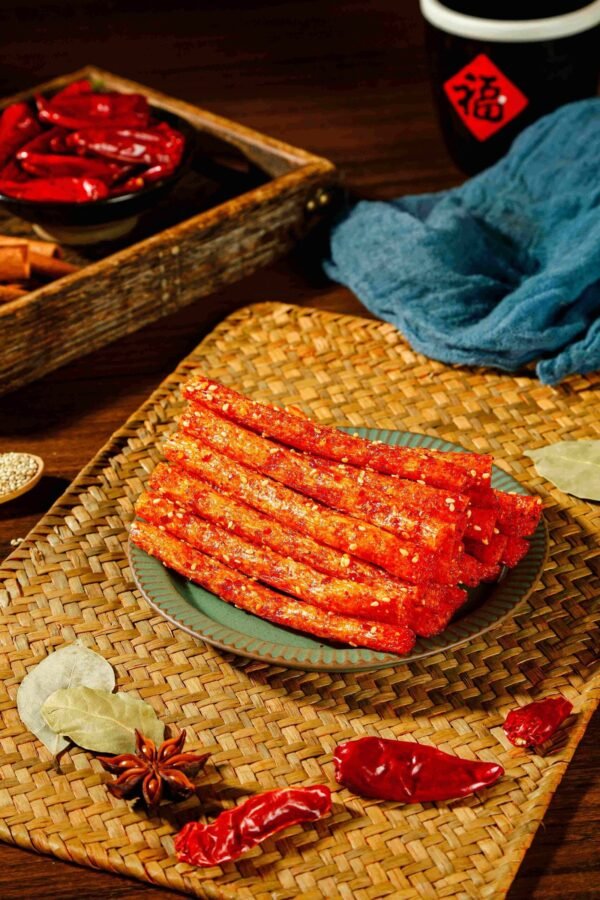 Chinese Halal Spicy Latiao Gluten Snack