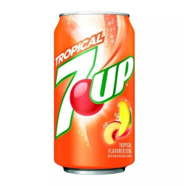 S48fcd409797d41d2b5e4b1b8508222165.jpg 7UP Tropical Soft Drink 355ml x 12