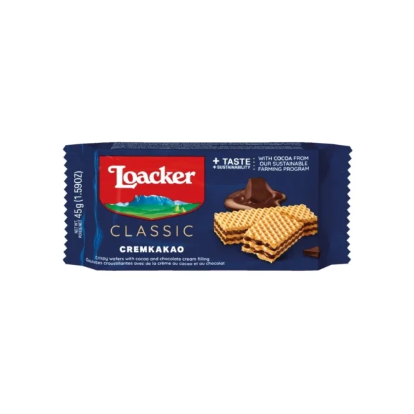 Loacker Wafer Assorted Flavours 45g