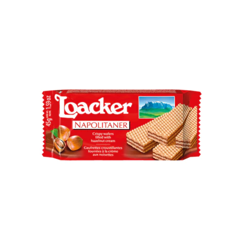 Loacker Wafer Assorted Flavours 45g