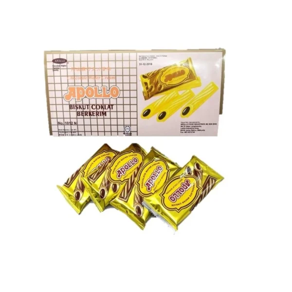 my-11134207-7r992-lsm9kqm60qas9d.webp APOLLO Chocolate Stick Wafer 11g x 30 Packs