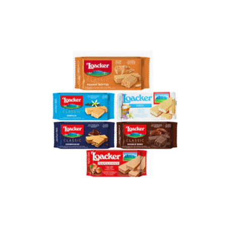 Loacker Wafer Assorted Flavours 45g